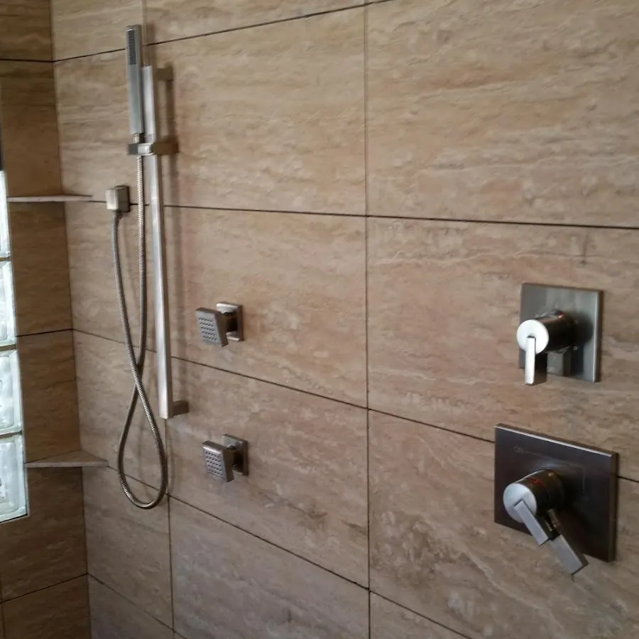 Shower fixture installation for Gas Line Repair in Little Falls